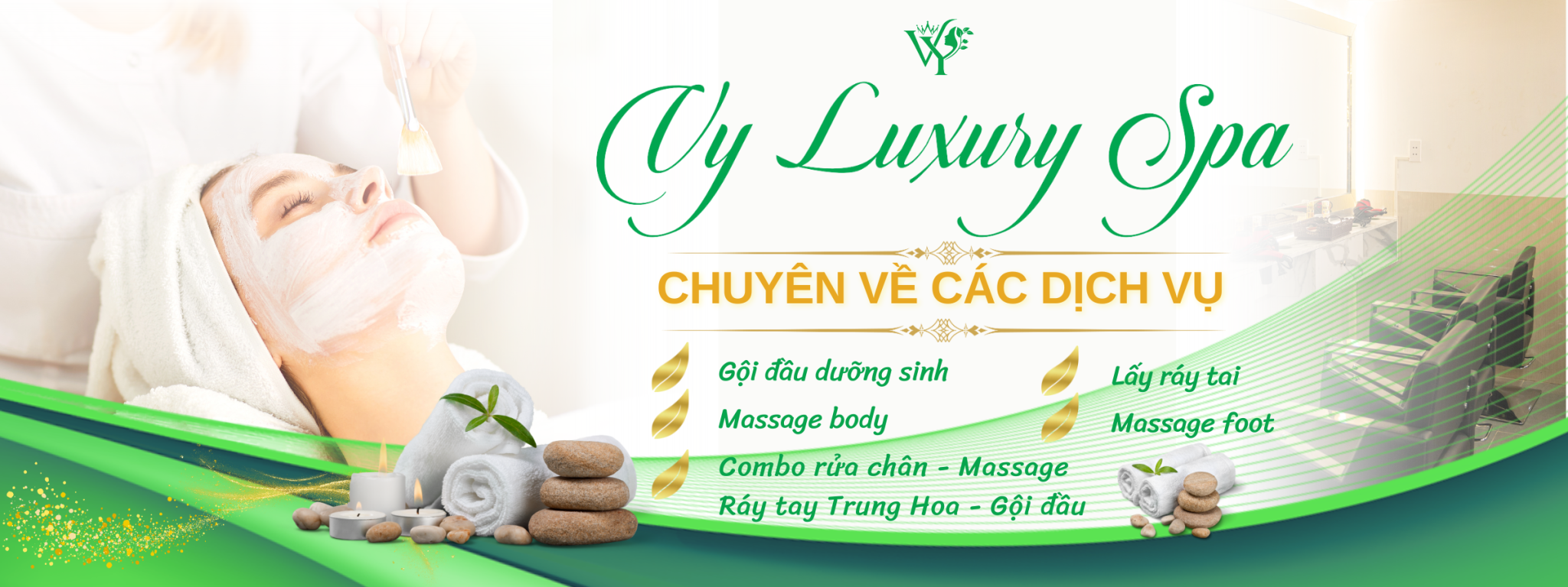 gội đầu dưỡng sinh tại Vy Luxury Spa